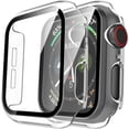 thumbnail image 1 of Phmnkl 2 Pack Hard Case Compatible for Apple Watch Ultra 49mm with 9H Tempered Glass Screen Protector, [Touch Sensitive] [Full Coverage] Slim Bumper Protective Cover for iWatch, 1 of 12