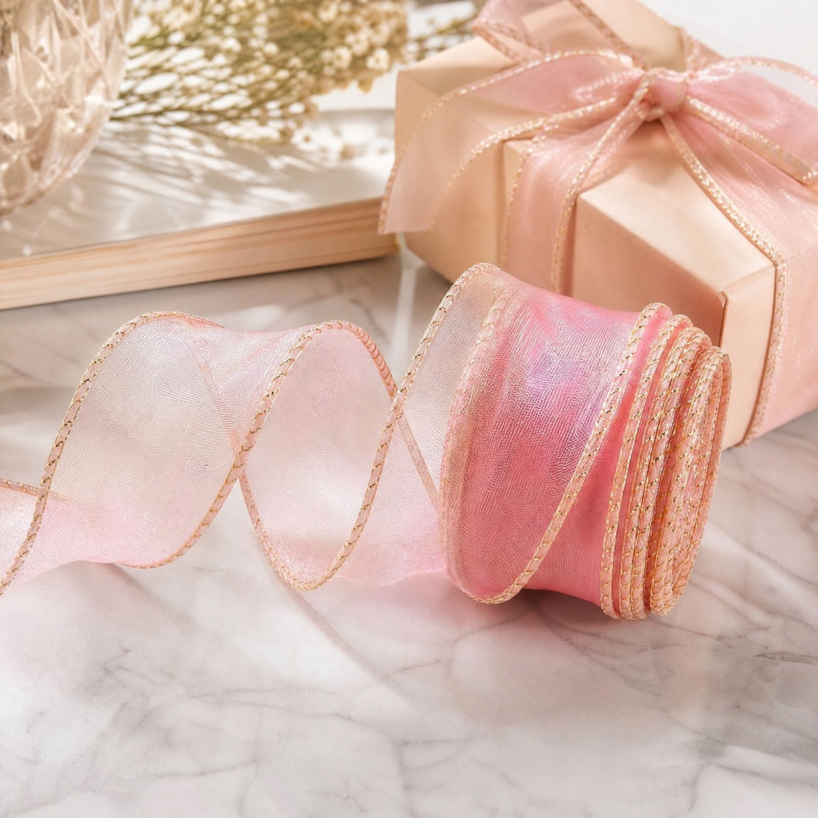 Single Yarn Ribbon Phnom Penh Fishtail Yarn Ribbon Bow Semi-Finished Net Yarn DIY Jewelry ...