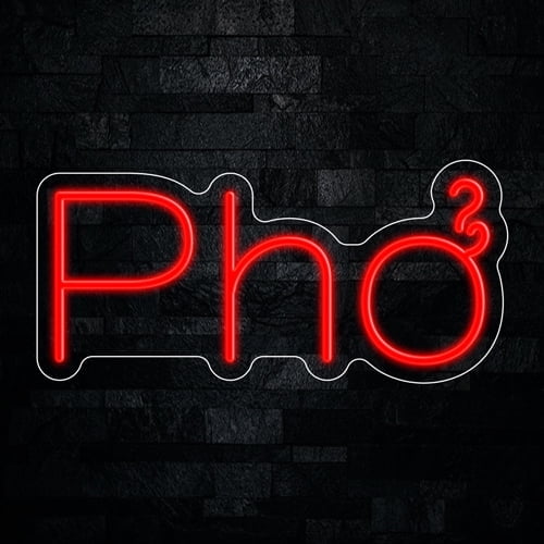 Pho LED Neon Sign 19"L x 9"H #33313
