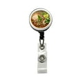 thumbnail image 1 of Pho Vietnamese Soup Bowl Retractable Reel ID Badge Key Card Name Tag Holder with Clip, 1 of 7
