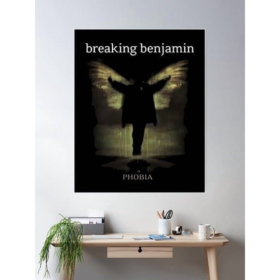 Phobia Album Poster Wall Art, Modern Wall Decor For Living Room Bedroom, 24x36 UNFRAMED