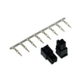thumbnail image 1 of Phobya ATX Power Connector 4 Pin, Female, 2 pcs, Black, 1 of 3