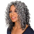 thumbnail image 1 of Phocas Crochet Hair for Black Women 8inch 3Packs Passion Twist Crochet Hair Jamaican Bounce Braiding Hair (Grey), 1 of 6