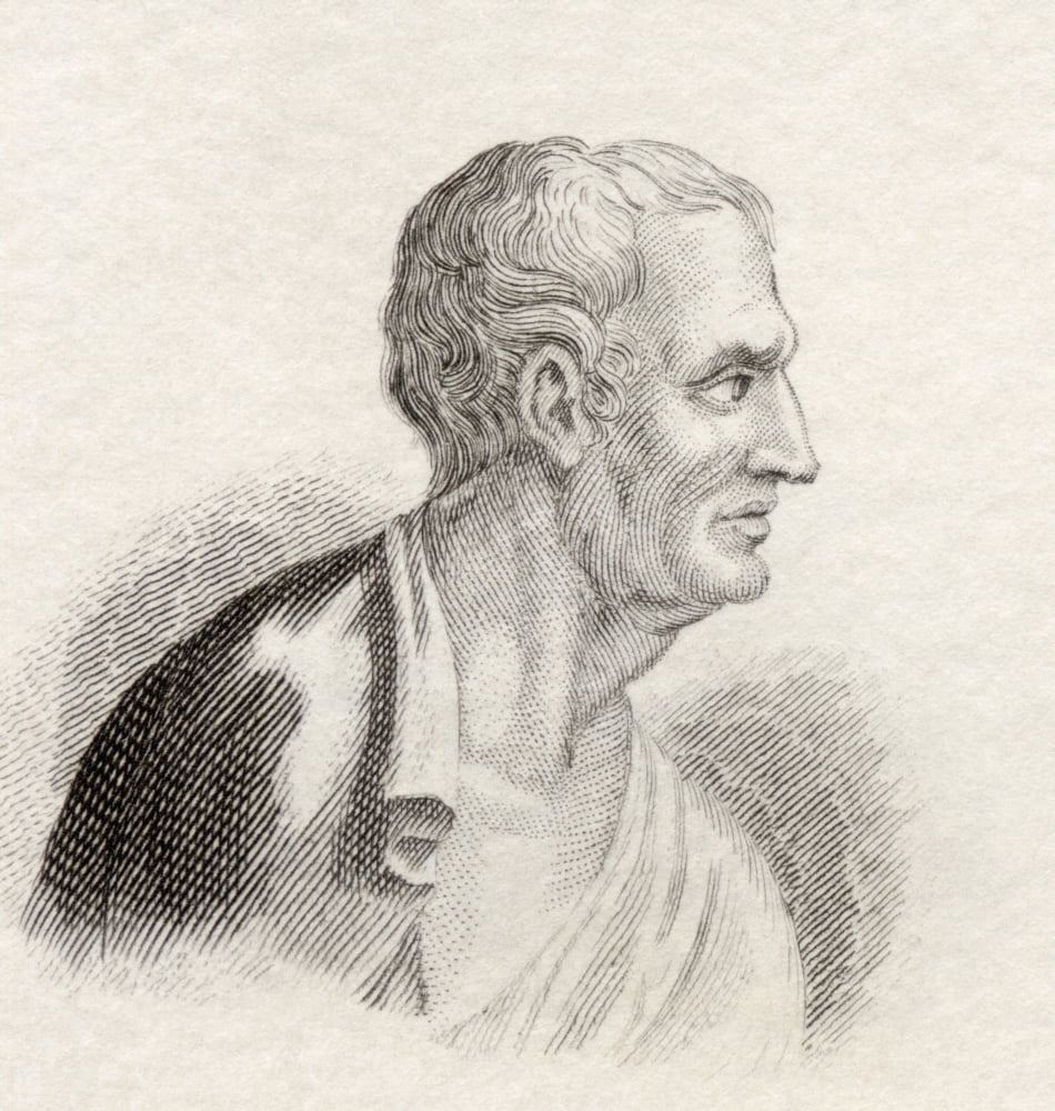 Phocion C402 To C318 Bc Athenian Statesman And Strategos From Crabbs Historical Dictionary Published 1825 Canvas Art - Ken Welsh Design Pics (14 x 15)