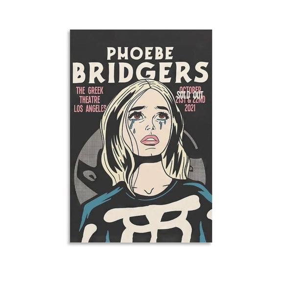Phoebe Bridgers 22 Canvas Poster Bedroom Decoration Landscape Office Valentine's Birthday Gift
