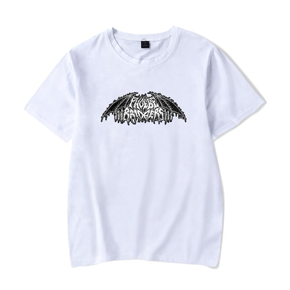 Phoebe Bridgers Logo T-Shirt Round Neck Short Sleeved Shirt Fashion Printed Top