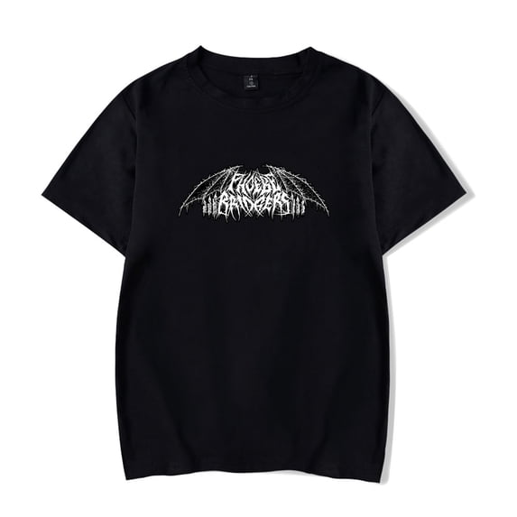 Phoebe Bridgers Logo T-Shirt Round Neck Short Sleeved Shirt Fashion Printed Top