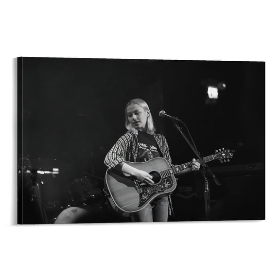 Phoebe Bridgers Popular Singer Cover Stills Poster Posters Art Print Wall Photo Paint Poster Hanging Picture Family Bedroom Decor Gift 12x18inch(30x45cm)