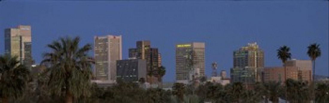 Phoenix AZ Canvas Art - Panoramic Images (18 x 6)