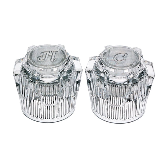 Phoenix Acrylic Single Tub Shower Handle Kit - Single Pack
