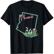 Phoenix Arizona Cacti State Cactus Souvenir T-Shirt