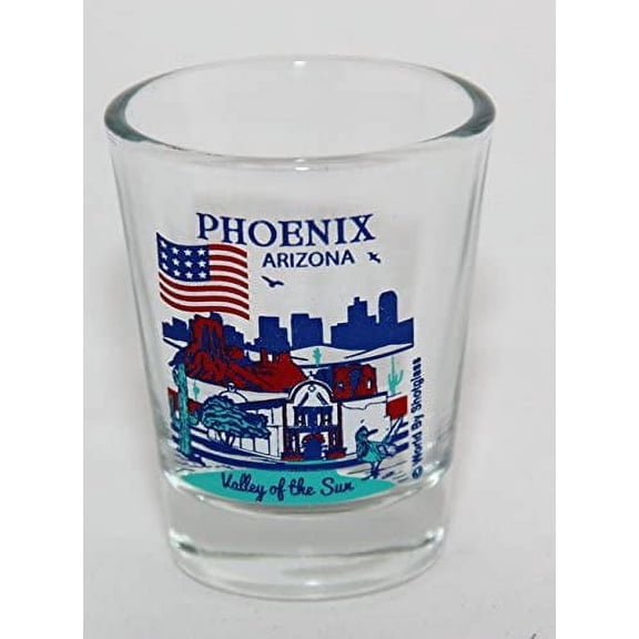 Phoenix Arizona Great American Cities Collection Shot Glass