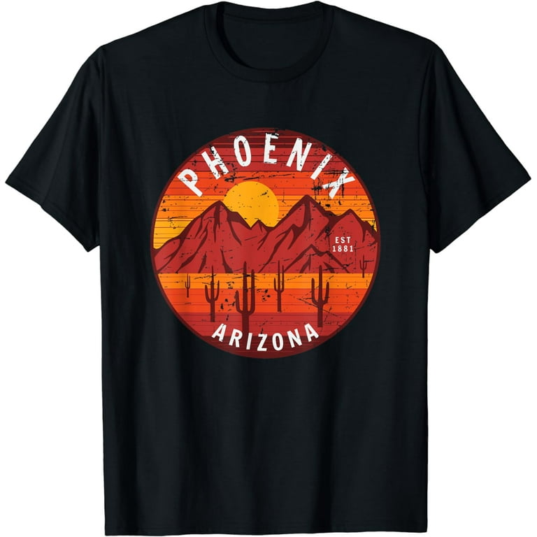 Retro Phoenix Arizona Desert Sunset Vintage T-Shirt Retro Phoenix Arizona Desert Sunset Vintage T-Shirt
