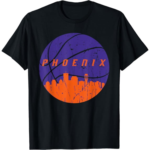 Phoenix Arizona State Love Basketball Vintage Design T-Shirt