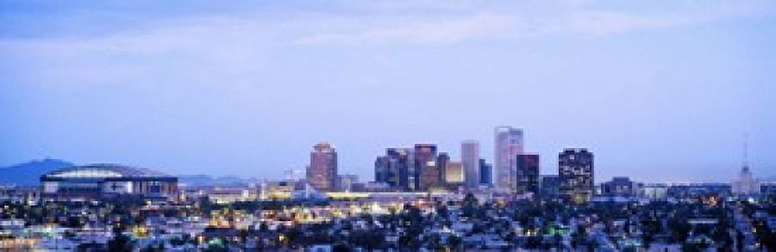 Phoenix Arizona USA Canvas Art - Panoramic Images (18 x 6)