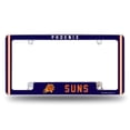 thumbnail image 1 of Phoenix Basketball Suns Chrome Metal License Plate Frame, 1 of 6