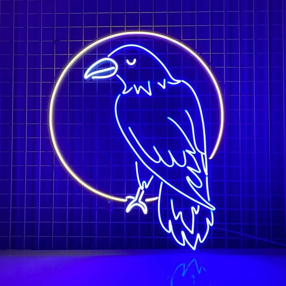 Phoenix Bird Neon Sign, Animal Long-lasting Wall Art Decor
