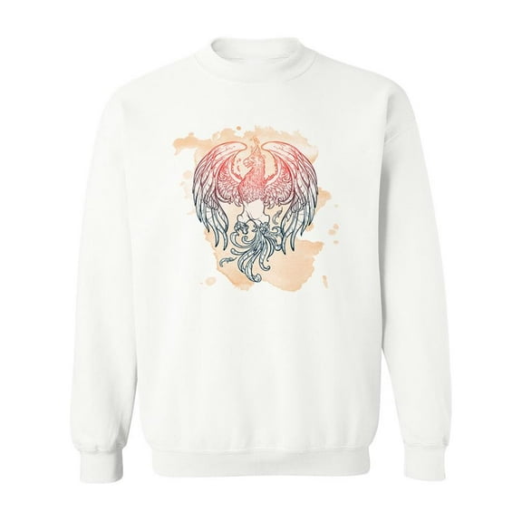 Phoenix Bird Sweatshirt Men -Image by Shutterstock, Male Large