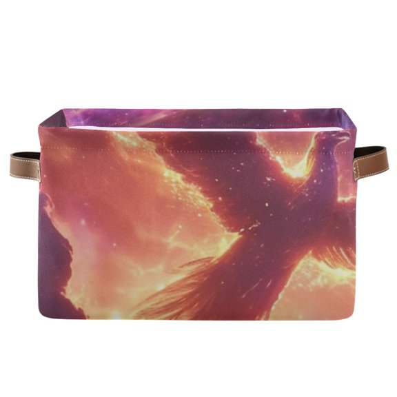 Phoenix Clouds Storage Bins Baskets With Handles Storage Box Clothes Organizer Organization Toys