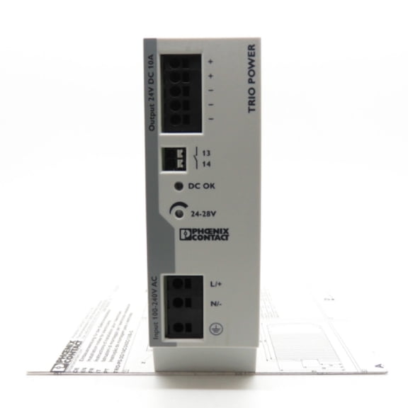 Phoenix Contact 24V 10A Trio Power Power Supply TRIO-PS-2G/1AC/24DC/10/B 2903145