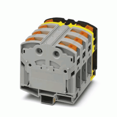 Phoenix Contact 4-Position High-current Terminal Block 3215007 PTPOWER 150-3L/FE