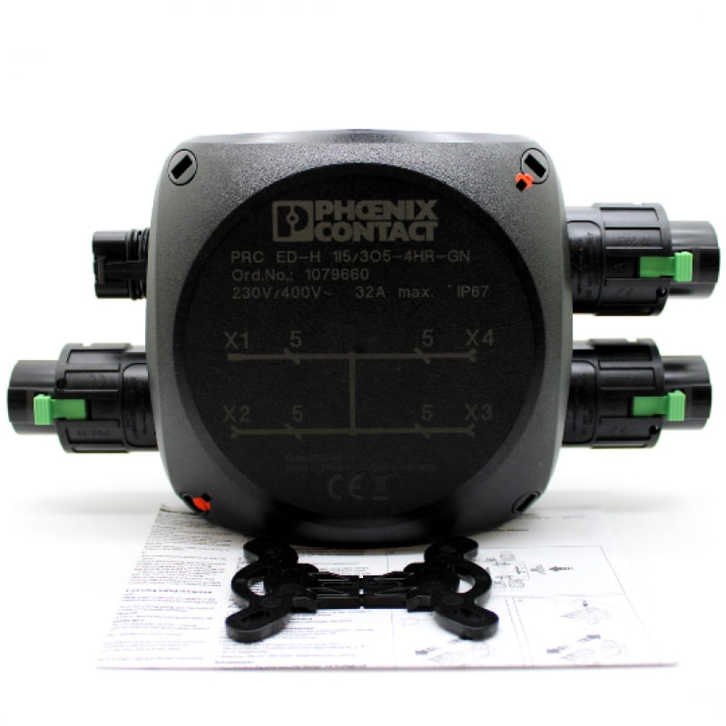 Phoenix Contact Circular Metric Connector 1079660 PRC EDH 1I5/3O54HRGN