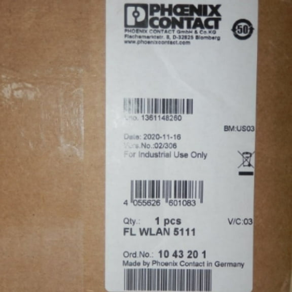 Phoenix Contact FLWLAN5111 1043201 Wireless LAN Access Point