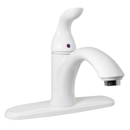 PHOENIX VITAL LIFE Phoenix Faucets PF231221 Single-Handle Hybrid Kitchen Faucet - White