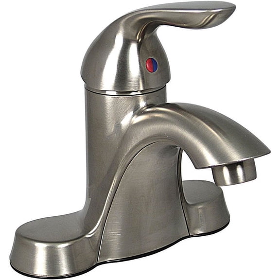 Phoenix Faucets-Phoenix PF232421 4" Low-Arc Single Lever RV Bathroom Faucet - Brushed Nickel