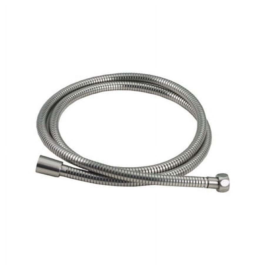 60-Inch Silver Stainless Steel Shower Hose