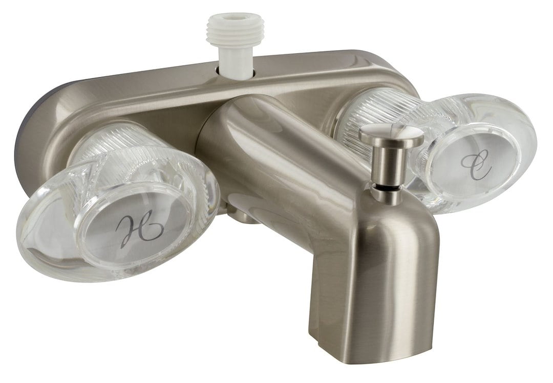 Phoenix Faucets by Valterra PF223461 Catalina Two-Handle 4" Tub/Shower Faucet - Brushed Nickel