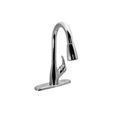 Phoenix Faucets by Valterra PF231361 Single-Handle Pull Down Hybrid Kitchen Faucet with Spray Shut-Off - Chrome