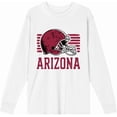 thumbnail image 1 of Phoenix Football Adult White Crew Neck Long Sleeve Tee-XS, 1 of 1
