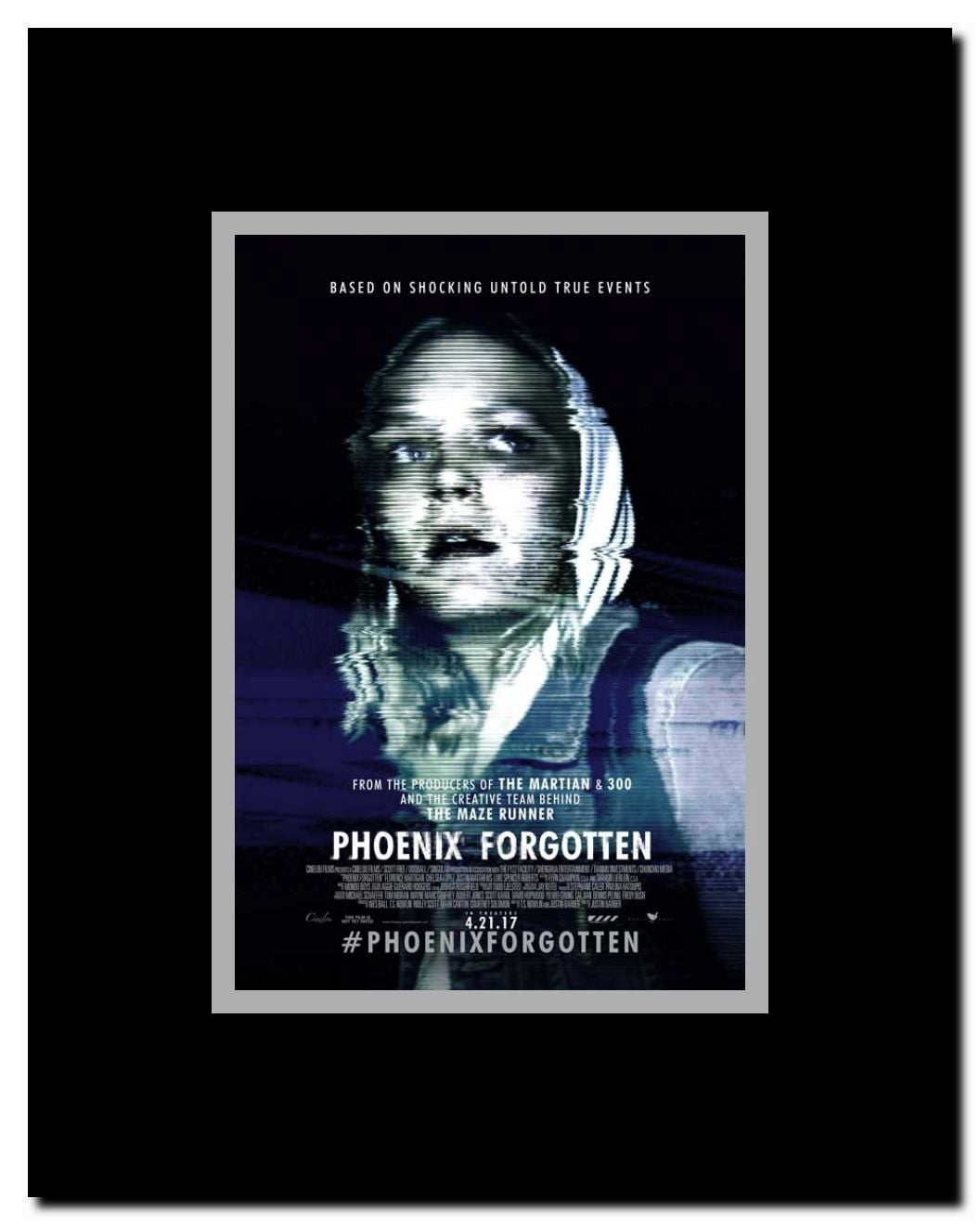Phoenix Forgotten Framed Movie Poster