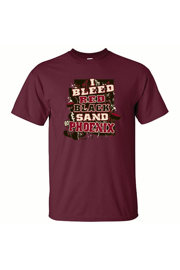 "I Bleed Red, Black and Sand Go Phoenix!" T-shirt