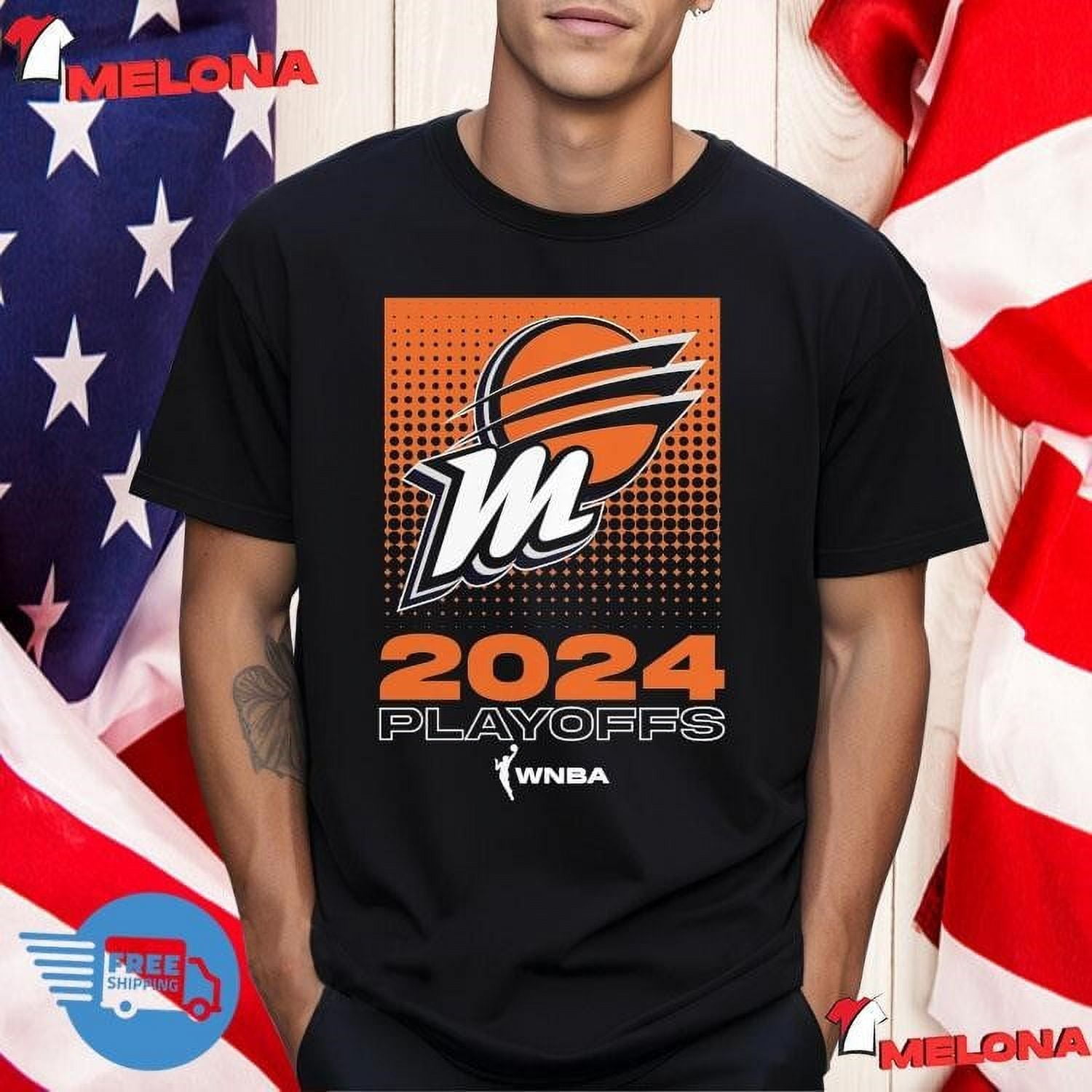 Phoenix Mercury 2024 Wnba Playoffs Tshirt