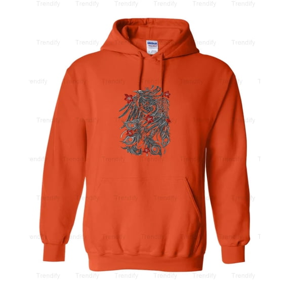 Phoenix Minimalist Mythical Bird Fantasy Hoodie - Fan Favorite M3082952, Up to Size 5XL