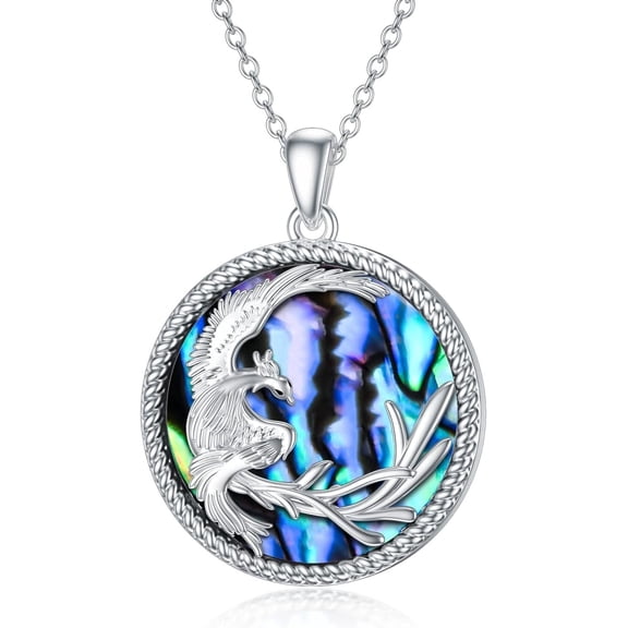 Phoenix Necklace 925 Sterling Silver Nirvana of Phoenix Mother Jewelry Gift for Women Daughter Girlfriend Mother Sister