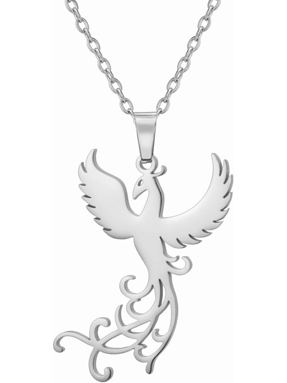 Phoenix Necklace for Women Rising Phoenix Necklace Nirvana of Phoenix Necklace Mythological Phoenix Bird Pendant Rise from the Ashes Jewelry Inspiration Gifts