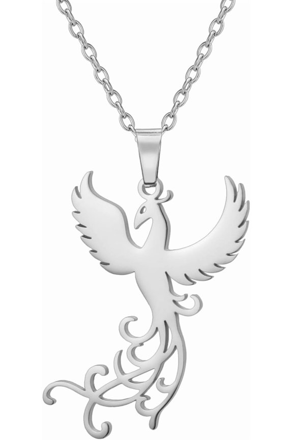 Phoenix Necklace for Women Rising Phoenix Necklace Nirvana of Phoenix Necklace Mythological Phoenix Bird Pendant Rise from the Ashes Jewelry Inspiration Gifts
