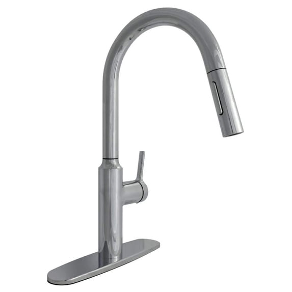 Phoenix Faucets PF231365 Premium Slimline Single Handle Pull Down Kitchen Faucet - Chrome