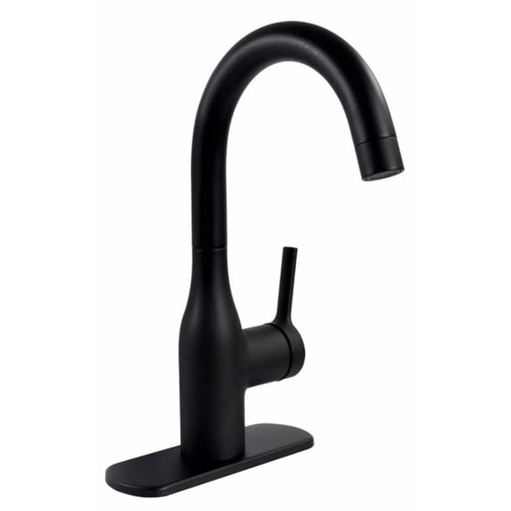 Phoenix PF231710 Premium Slimline Single Handle Bar/Lavatory Faucet - Black