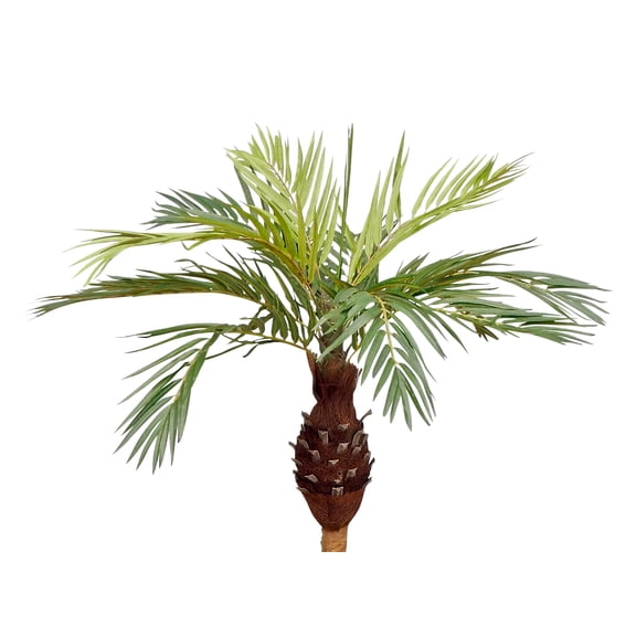 Phoenix Palm 48in Artificial Polysilk Faux Greenery Fake Plant Un-potted Tree for Craft Home Garden Outdoor Wedding Table Aisle Decor (Green, One each)