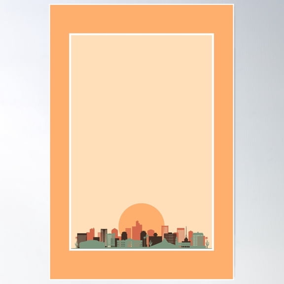 Phoenix Poster Wall Art, Modern Wall Decor For Living Room Bedroom, 8x12 UNFRAMED