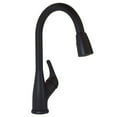 thumbnail image 1 of Phoenix Faucets PF231761 Premium Single Handle Pull-Down Kitchen Faucet, Matte Black, 1 of 2