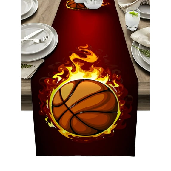 Phoenix Red Flame Table Runner Wedding Table Decoration Home Decor Kitchen Table Runners
