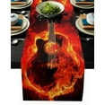 thumbnail image 1 of Phoenix Red Flame Table Runner Wedding Table Decoration Home Decor Kitchen Table Runners, 1 of 6