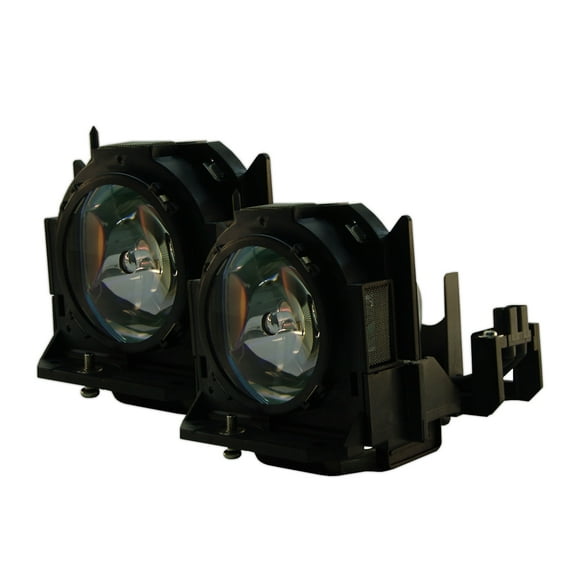 Jaspertronics Lamp & Housing TwinPack for The Panasonic PT-DZ6700UL Projector w/ Original Specs & Full Lifespan Bulb 1 Year Warranty 2 Unit per pack