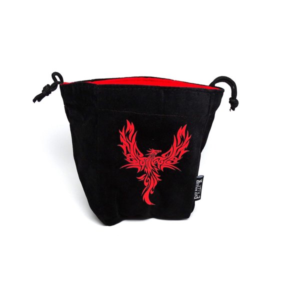 Phoenix Reversible Microfiber Self-Standing Large Dice Bag