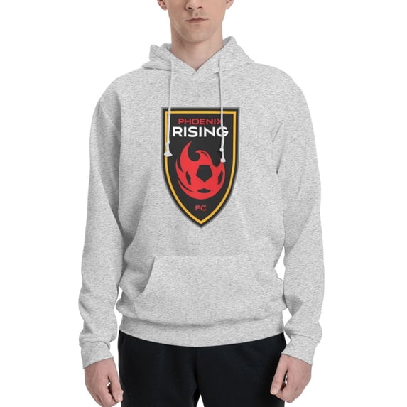 Phoenix Rising Fc Men Fleece Hoodie Casual Pullover Sweatshirt With Kangaroo Pocket